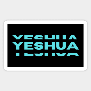 Yeshua | Christian Typography Magnet